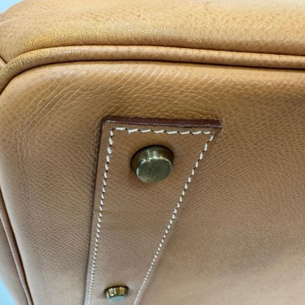 Hermès Haut à Courroies 45 奶茶色手袋-18