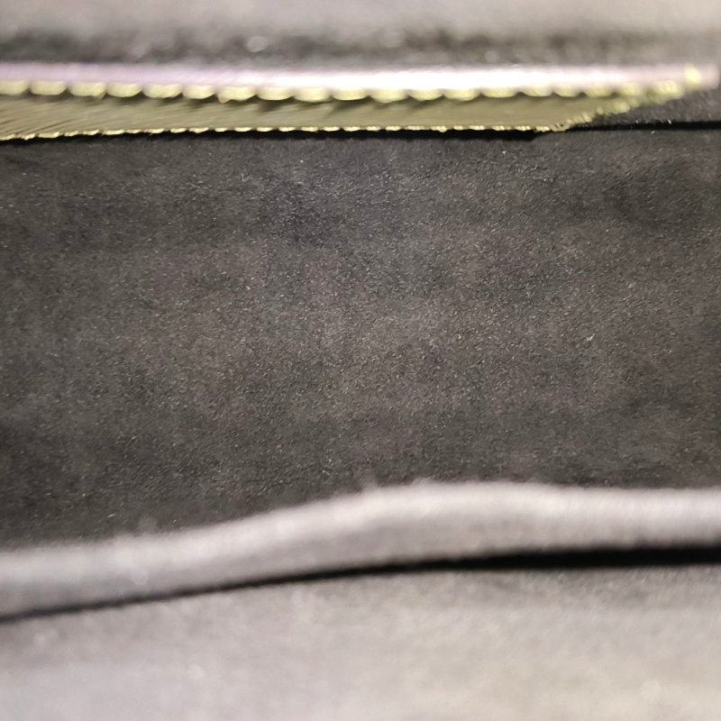 LOUIS VUITTON TWIST中號棕色塗層帆布老花水波紋單肩包斜挎包金色五金可拆卸肩帶-12