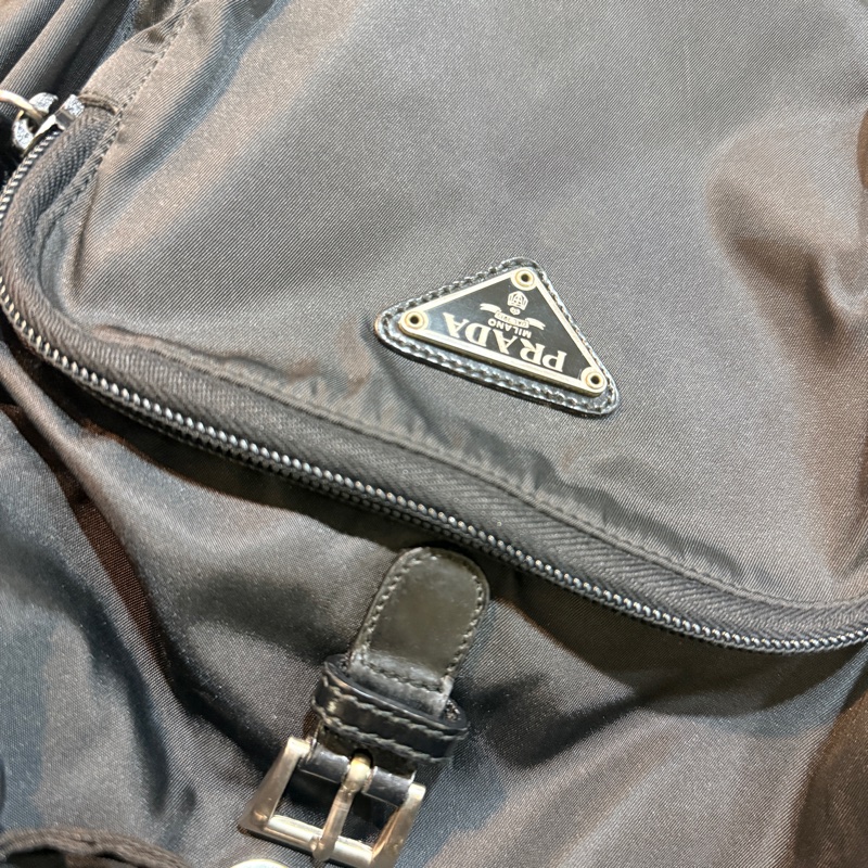 88新✨磁扣款🎖️出名好用的Prada經典 耐磨 超好裝 降落傘布 後背包  就是主打一個好看又好用🤷-12