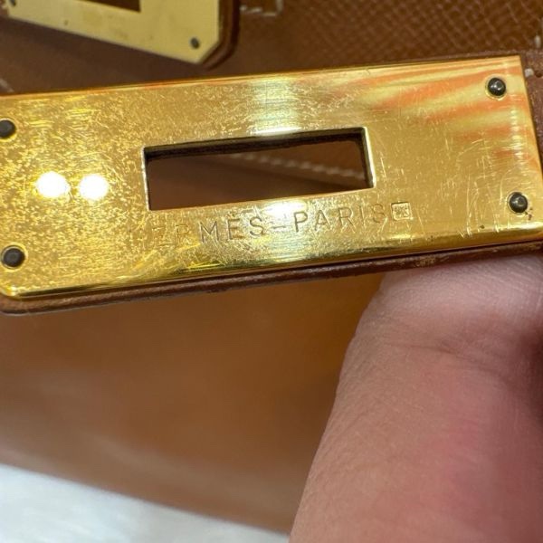 Hermès Birkin 鉑金包 40 金棕金釦 Epsom-3