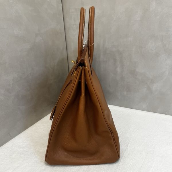 Hermès Birkin 鉑金包 40 金棕金釦 Epsom-8