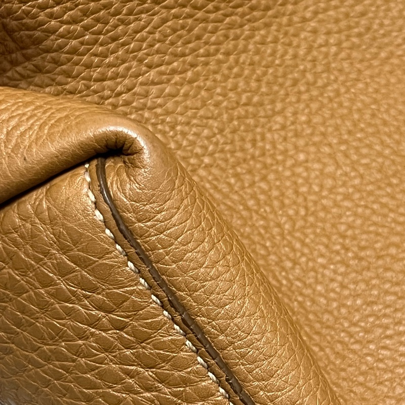 Prada 咖啡色托特包 鹿皮（少見的皮革款）-18