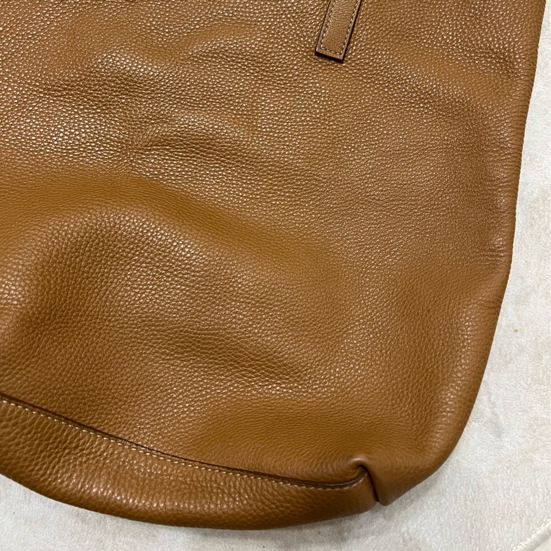 Prada 咖啡色托特包 鹿皮（少見的皮革款）-20