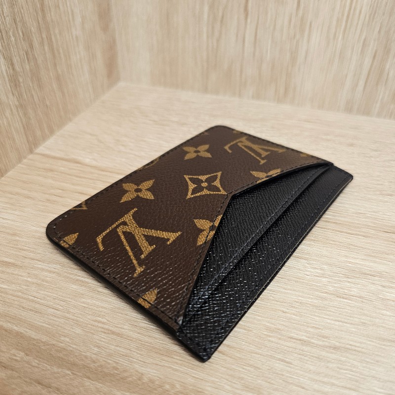 [新年福利出清❣️] LV老花黑牛皮Neo名片卡夾-2