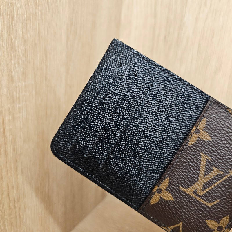 [新年福利出清❣️] LV老花黑牛皮Neo名片卡夾-3