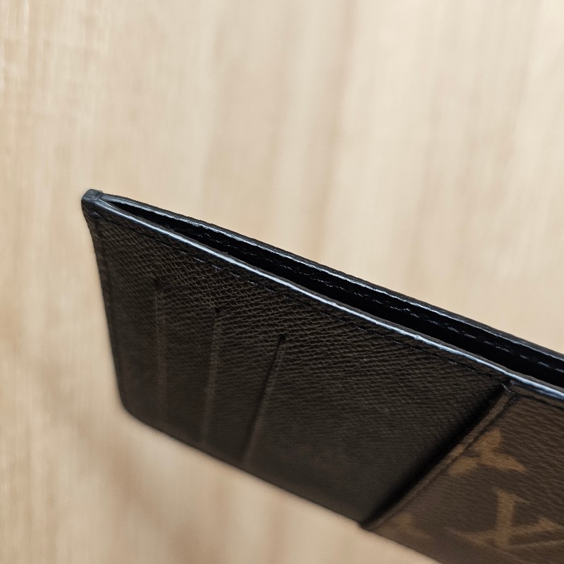[新年福利出清❣️] LV老花黑牛皮Neo名片卡夾-4