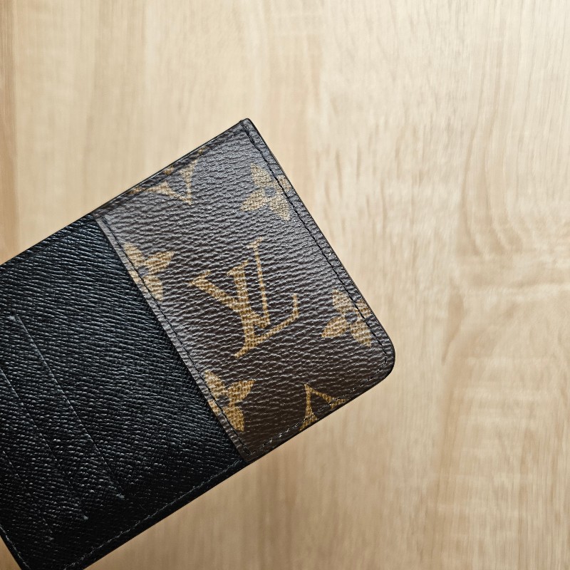 [新年福利出清❣️] LV老花黑牛皮Neo名片卡夾-5