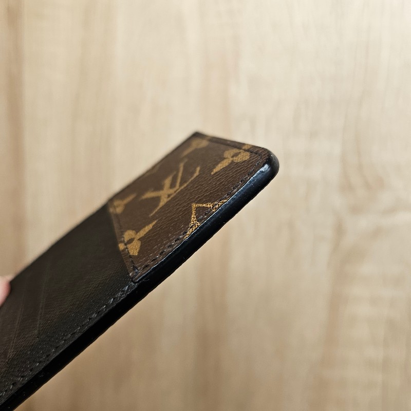 [新年福利出清❣️] LV老花黑牛皮Neo名片卡夾-6