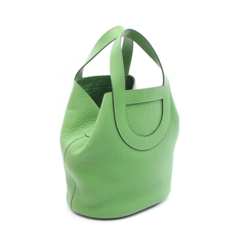 愛馬仕 (HERMES) in the loop 23 手提包 B Taurillon Clemence Vert Yucca 二手 SHW-1