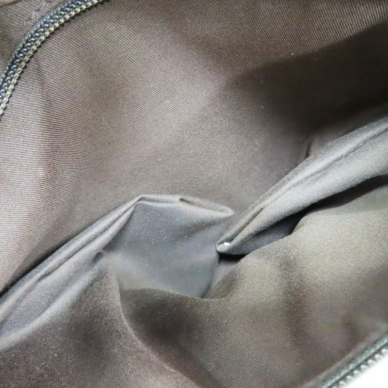 烏木色 緹花帆布 手提包【GUCCI 古馳】 161836-14