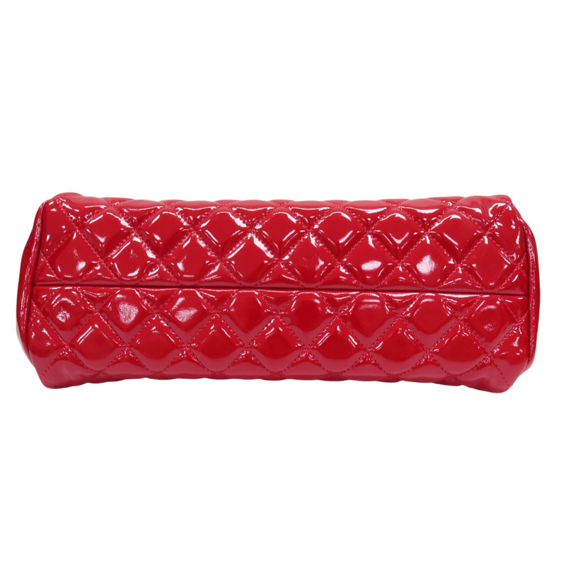 紅色 漆皮 Just Mademoiselle 肩背包【CHANEL 香奈兒】-3