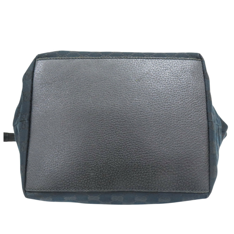 黑色 緹花帆布 肩背包【GUCCI 古馳】 131230-3