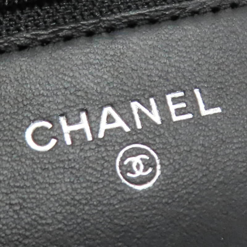 黑色牛皮 山茶花 鍊帶 肩背包 A47421 無卡【CHANEL 香奈兒】 A47421-9