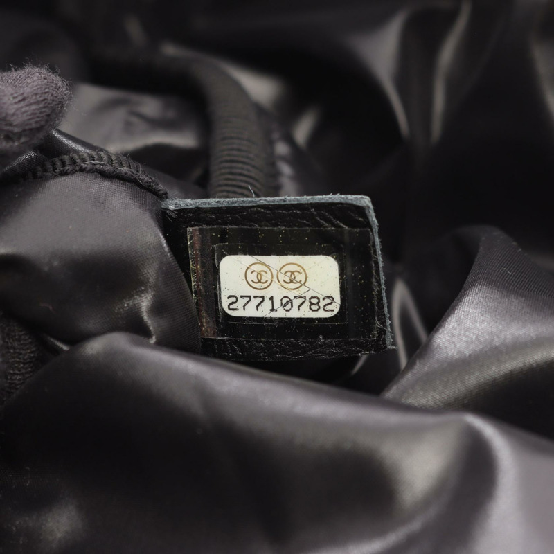 香奈兒 (CHANEL) Matelasse Neon 雙肩包背包 黑色 米色 粉紅色 二手 女士 CC-4