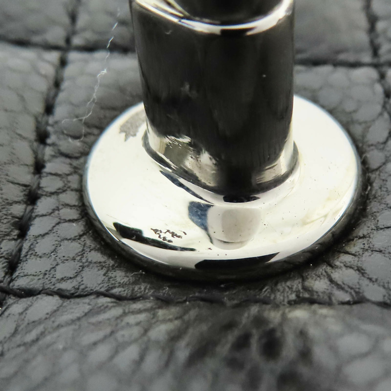 黑色 荔枝紋牛皮 Mini Matelasse 鍊帶肩背包 銀扣 無卡【CHANEL 香奈兒】 A35200-14