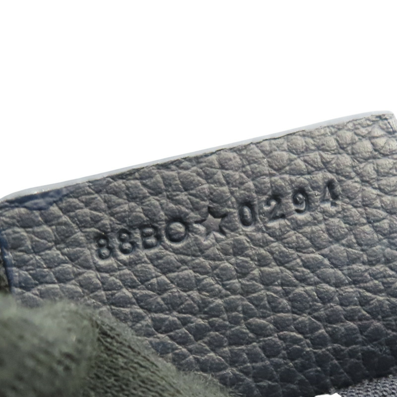 藍色 緹花帆布 Saddle 小型翻蓋 郵差 肩背包 1ADPO049YKS_H00N【Dior 迪奧】 1ADPO049YKS_H00N-8