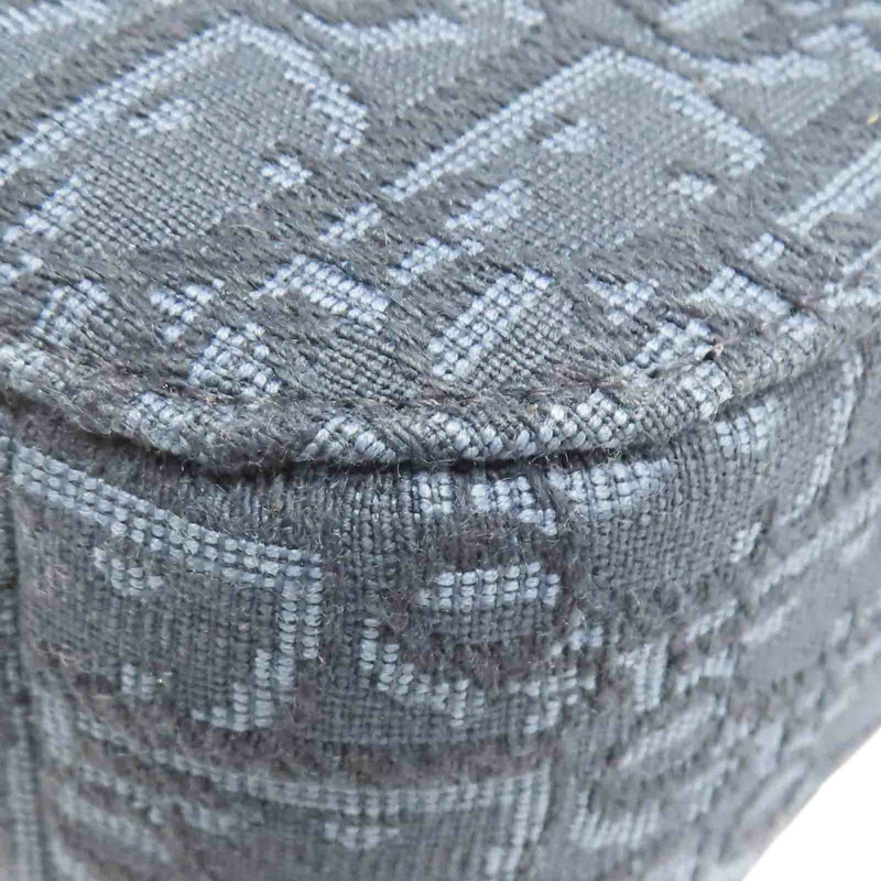 藍色 緹花帆布 Saddle 小型翻蓋 郵差 肩背包 1ADPO049YKS_H00N【Dior 迪奧】 1ADPO049YKS_H00N-13