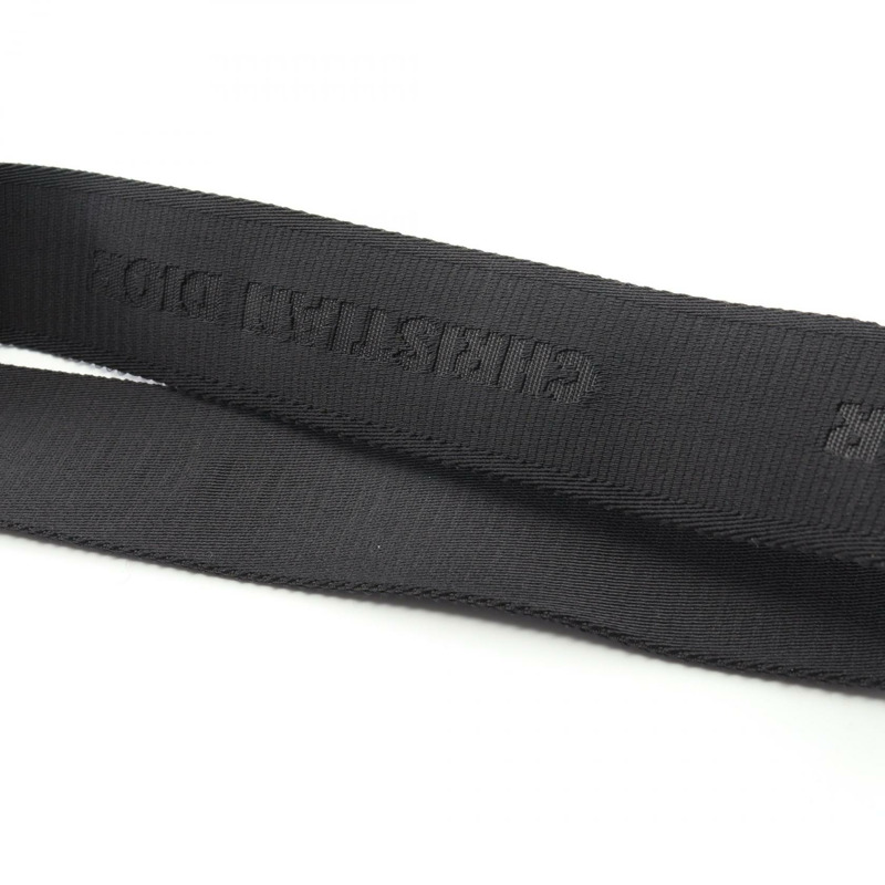 Dior SADDLE Oblique Jacquard 腰包 斜背包 帆布 皮革 米色 海軍藍 二手-6