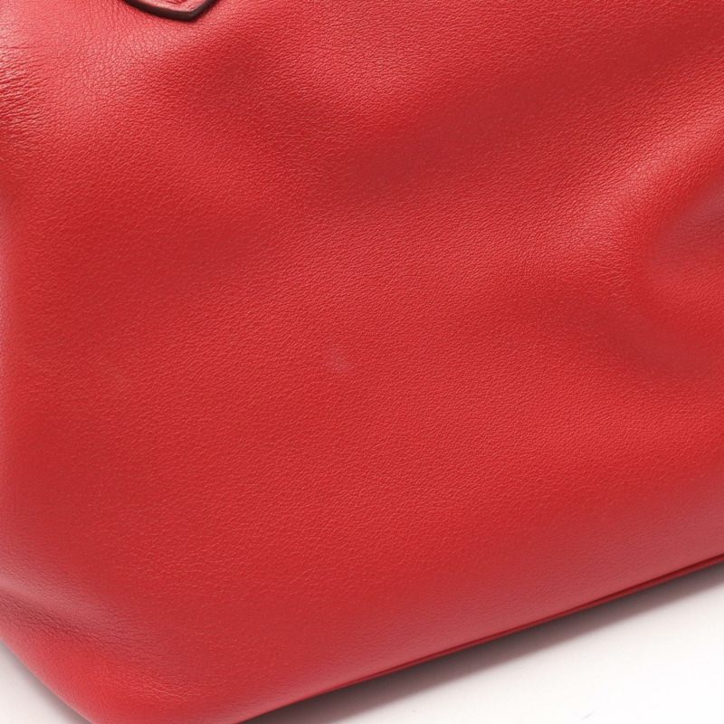 愛馬仕 Toolbox 20 單肩手提包 D Swift 皮革 紅色 Vermillon 二手 女士 GHW-12