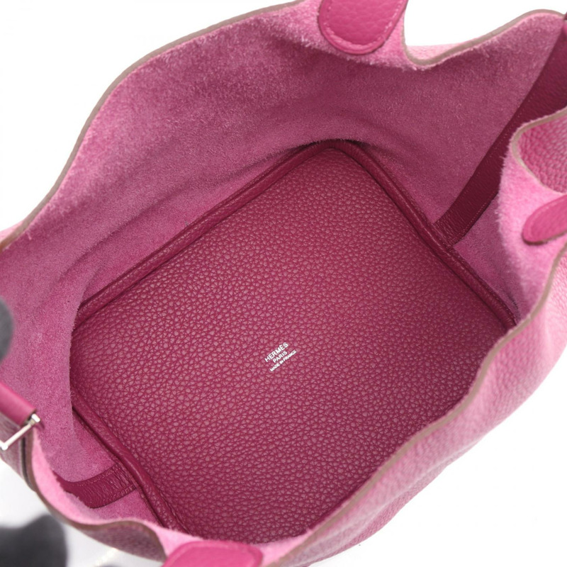 愛馬仕 Picotin Lock MM 手袋 O Taurillon Clemence Tosca 二手女士 SHW-2