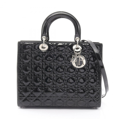 Christian Dior Lady Dior 大型 Cannage 單肩手提包 M0566OWCB-M900 二手