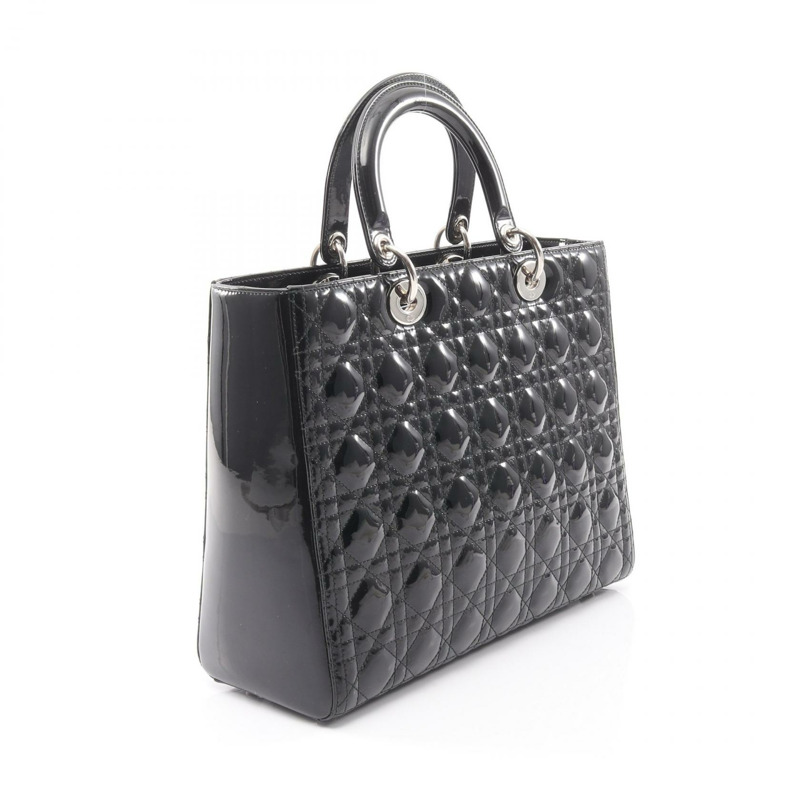 Christian Dior Lady Dior 大型 Cannage 單肩手提包 M0566OWCB-M900 二手-1