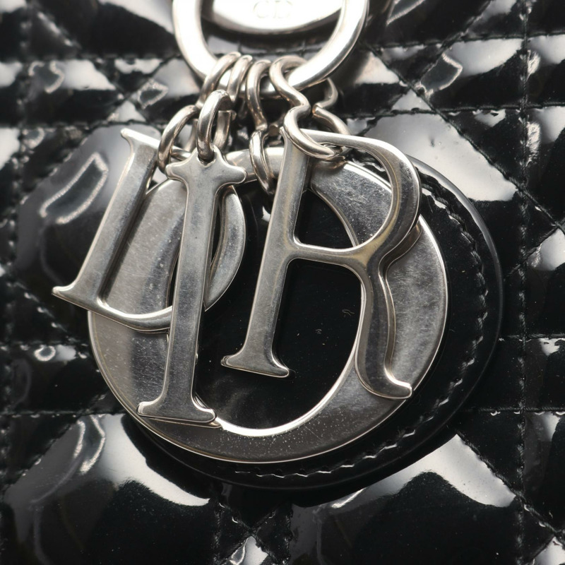 Christian Dior Lady Dior 大型 Cannage 單肩手提包 M0566OWCB-M900 二手-4