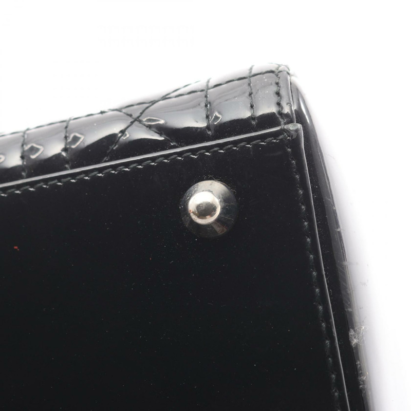 Christian Dior Lady Dior 大型 Cannage 單肩手提包 M0566OWCB-M900 二手-9