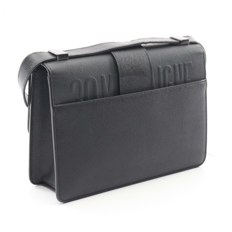 Christian Dior 30 MONTAIGNE 肩斜背包 M9203UMOS 黑色皮革二手-1