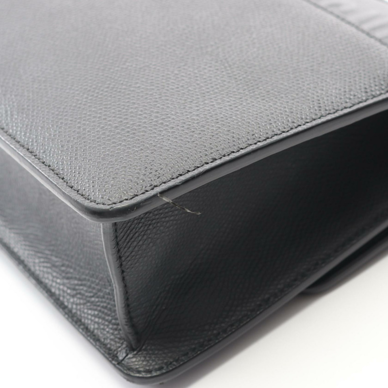 Christian Dior 30 MONTAIGNE 肩斜背包 M9203UMOS 黑色皮革二手-8