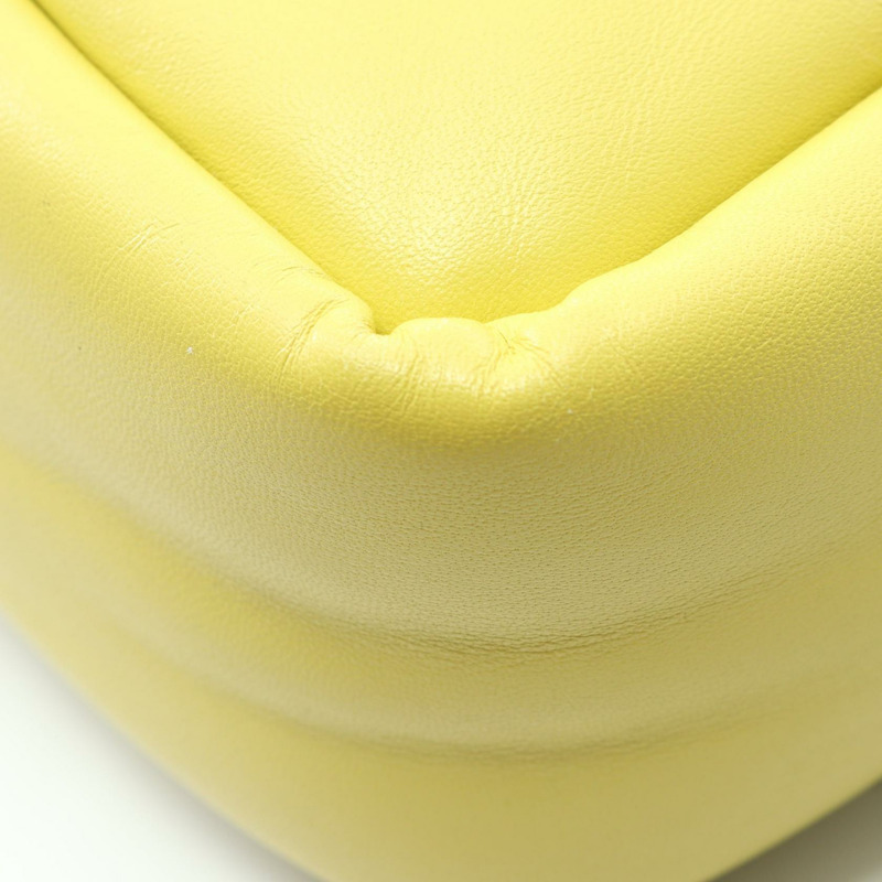 PRADA 黃色皮革肩背斜背包（二手，女士）-5