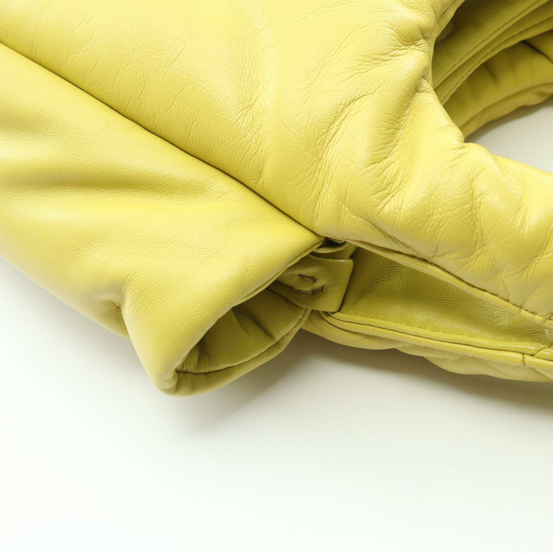 PRADA 黃色皮革肩背斜背包（二手，女士）-7