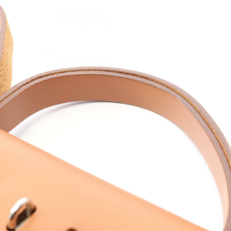 愛馬仕 Herbag Zip PM 手提/單肩包，軍裝皮革，棕色/橙色，二手-7