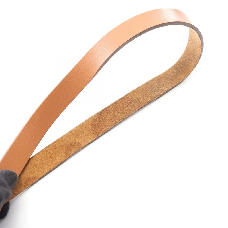 愛馬仕 Herbag Zip PM 手提/單肩包，軍裝皮革，棕色/橙色，二手-8