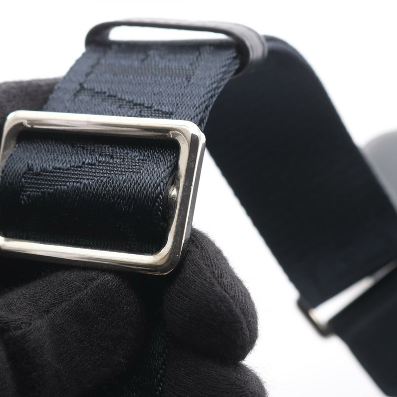 LOEWE 直式斜背包單肩包 C565S59X01 皮革海軍藍 二手 男士-7