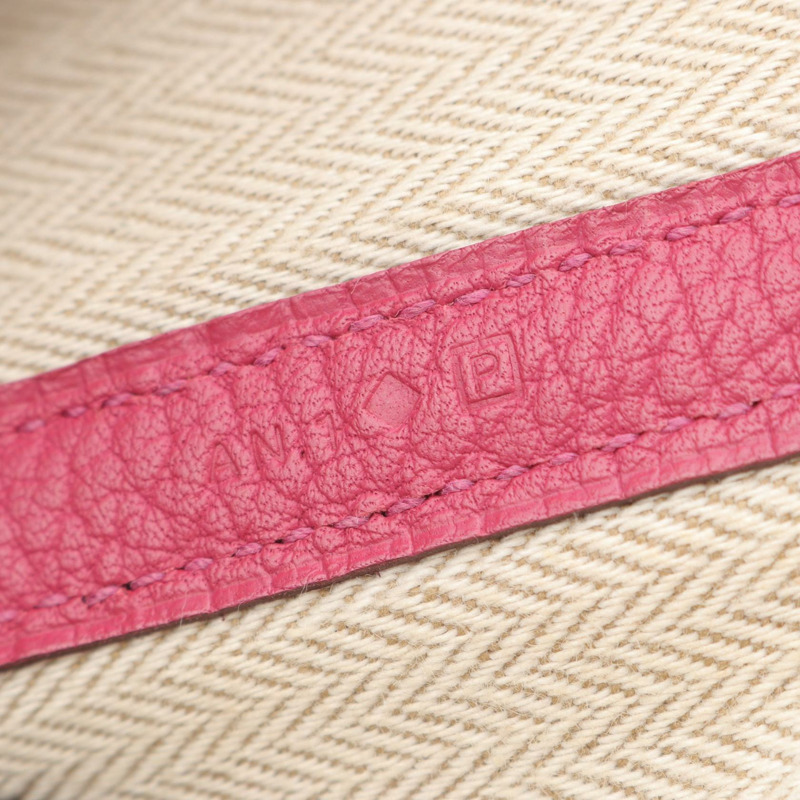 愛馬仕 Garden party PM 手提包 P Fjord 玫瑰木色皮革 二手 SHW-4