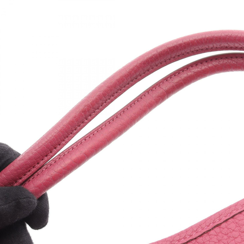 愛馬仕 Garden party PM 手提包 P Fjord 玫瑰木色皮革 二手 SHW-9