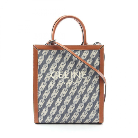 CELINE 小號垂直 Cabas Maillon Triomphe 托特包斜背包 192082CNN 帆布