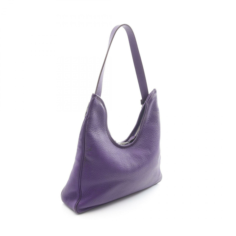 愛馬仕 Massai PM 單肩包 N Taurillon Clemence Iris 二手女士 SHW-1