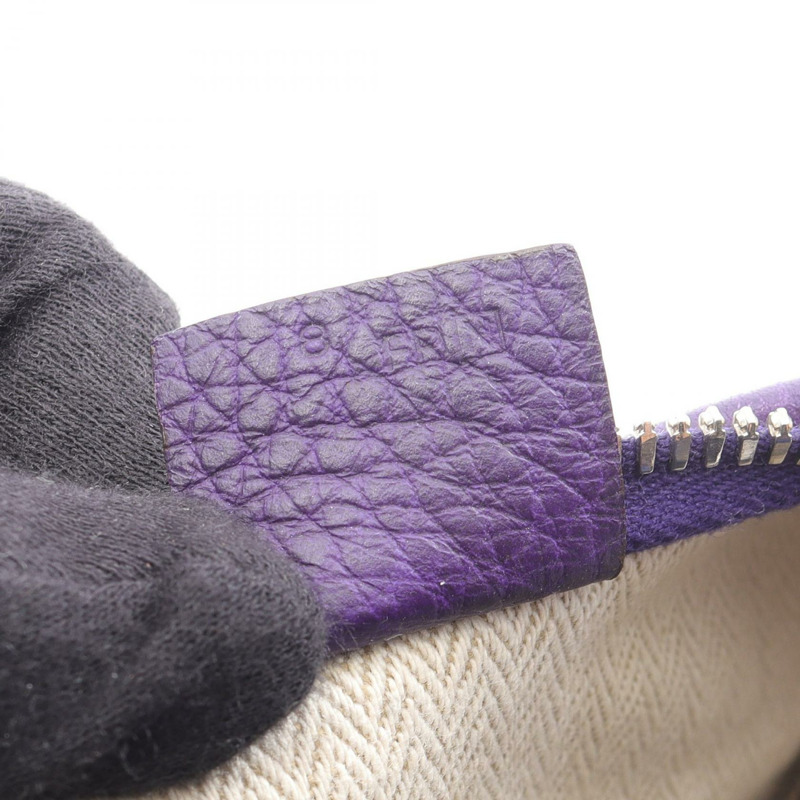 愛馬仕 Massai PM 單肩包 N Taurillon Clemence Iris 二手女士 SHW-4