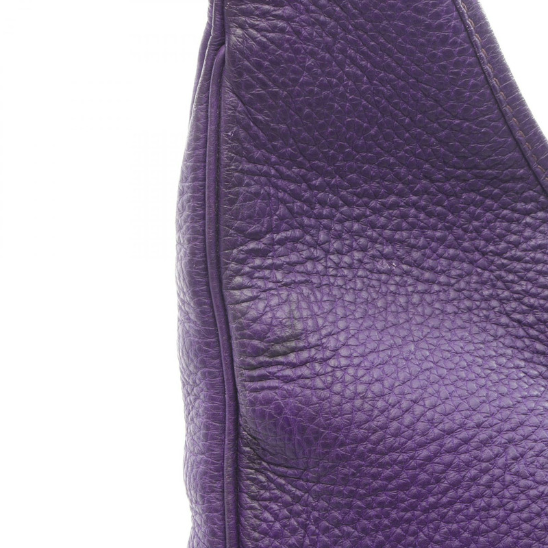 愛馬仕 Massai PM 單肩包 N Taurillon Clemence Iris 二手女士 SHW-9