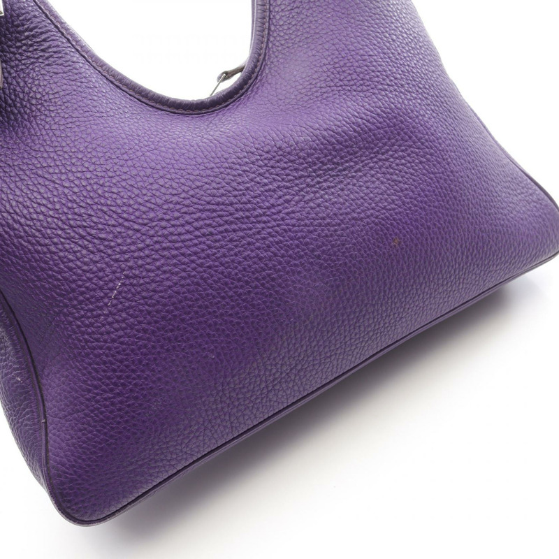 愛馬仕 Massai PM 單肩包 N Taurillon Clemence Iris 二手女士 SHW-10