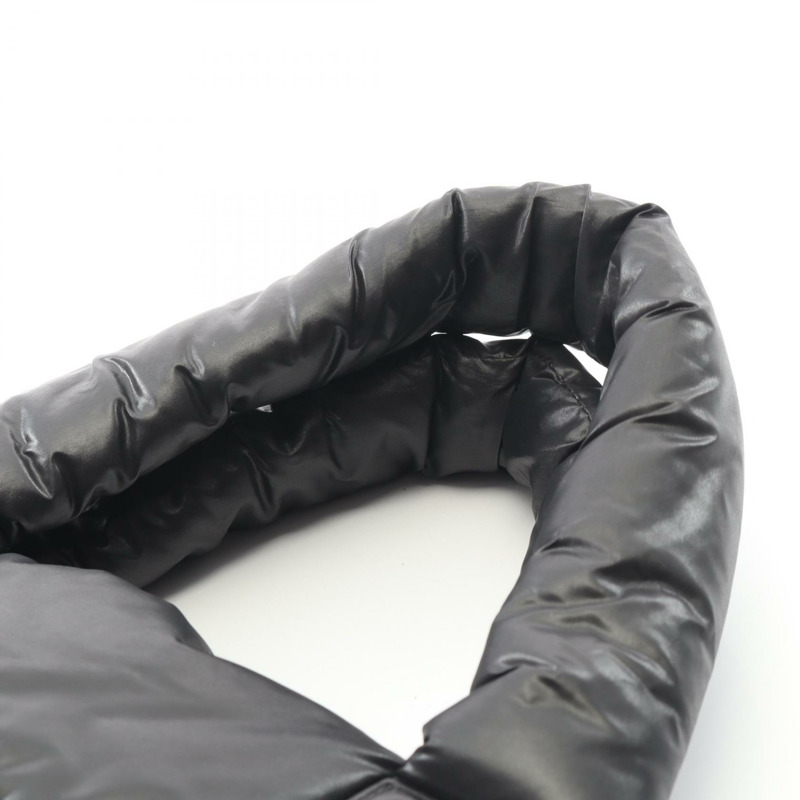 香奈兒 Coco Cocoon 小號手提包，尼龍皮革，黑色波爾多紅色配色，二手 CC-6