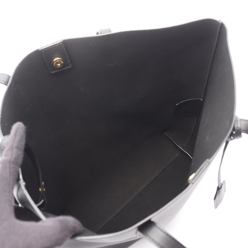 SAINT LAURENT PARIS SHOPPING MEDIUM NS 手提單肩包 600306 黑色皮革-2