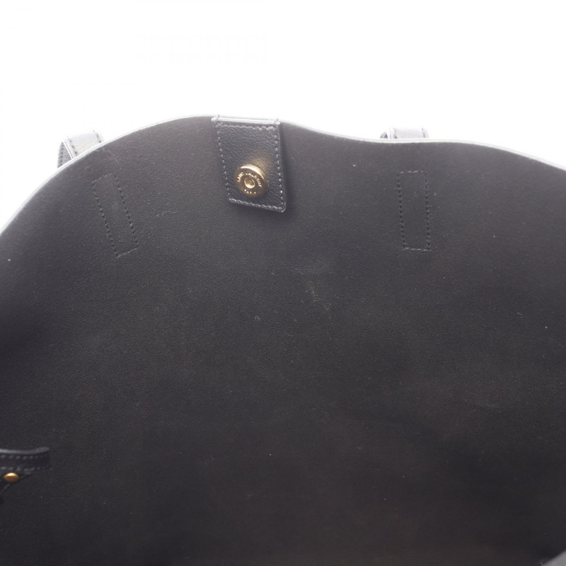 SAINT LAURENT PARIS SHOPPING MEDIUM NS 手提單肩包 600306 黑色皮革-4