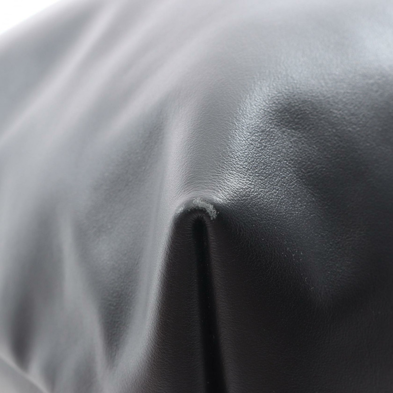 Miu Miu Hobo Tote 單肩包 5BC119 黑色皮革 二手 女款-5