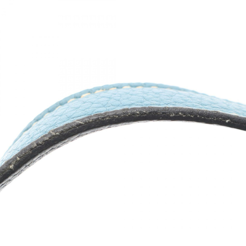 愛馬仕 Picotin Lock PM 手提包，Clemence 皮革，藍色牛仔布，SHW T 二手女款-7