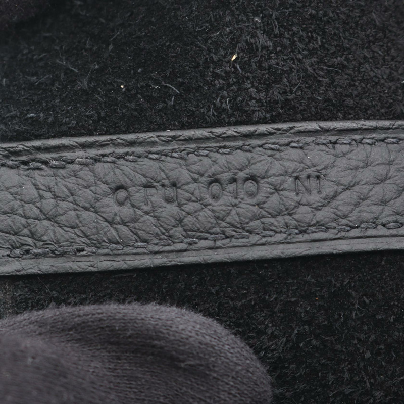 愛馬仕 Picotin Lock PM 托特水桶包 C Taurillon Clemence 黑色二手 SHW-4