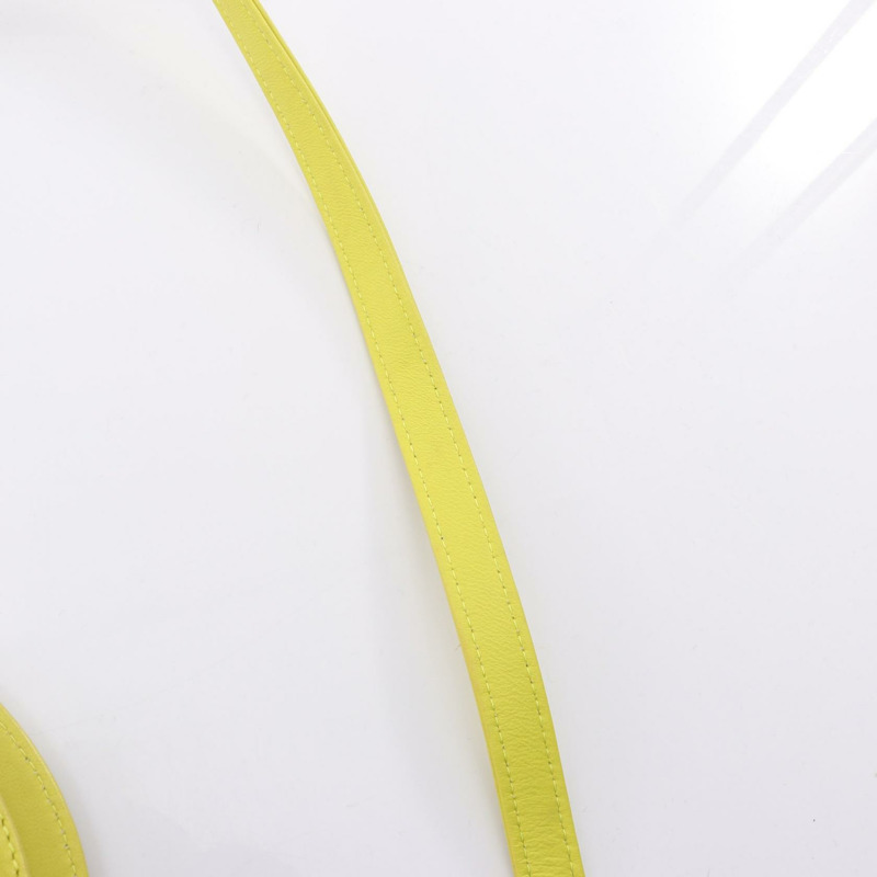 Christian Dior Lady Dior 大型 Cannage 單肩手提包，皮革材質，粉紅色/黃色，二手-7