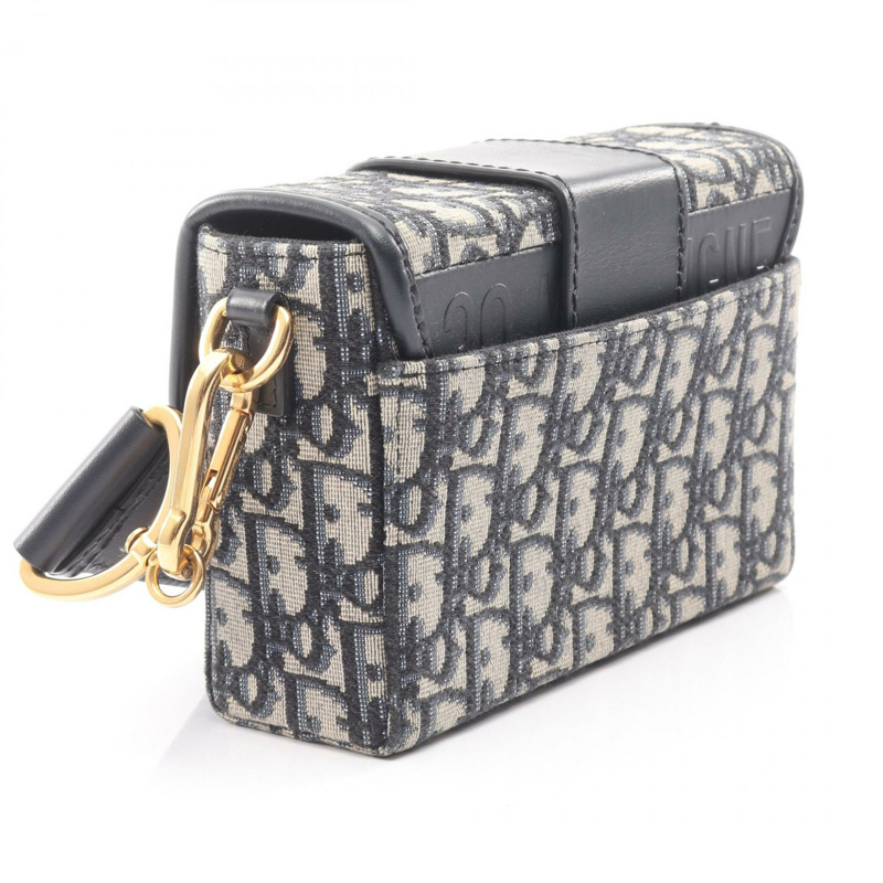 Christian Dior 30 MONTAIGNE Oblique 斜背包，帆布皮革材質，二手-1